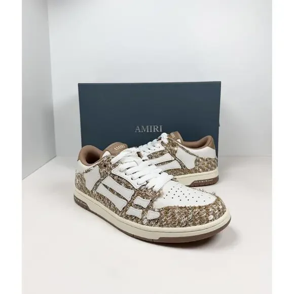 Size 44EU/11US - Amiri Skel Top Low Boucle Sneakers🍂 NEW/RETAIL $750!